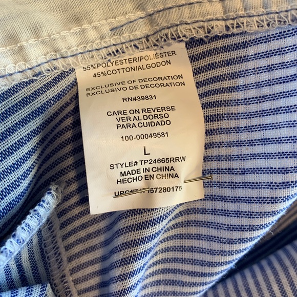 Jolt Pants Slacks Wide Leg Elastic Waist Tie Belt - Picture 6 of 8